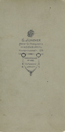 Zdjcie wykonane w Atelier Juncker.